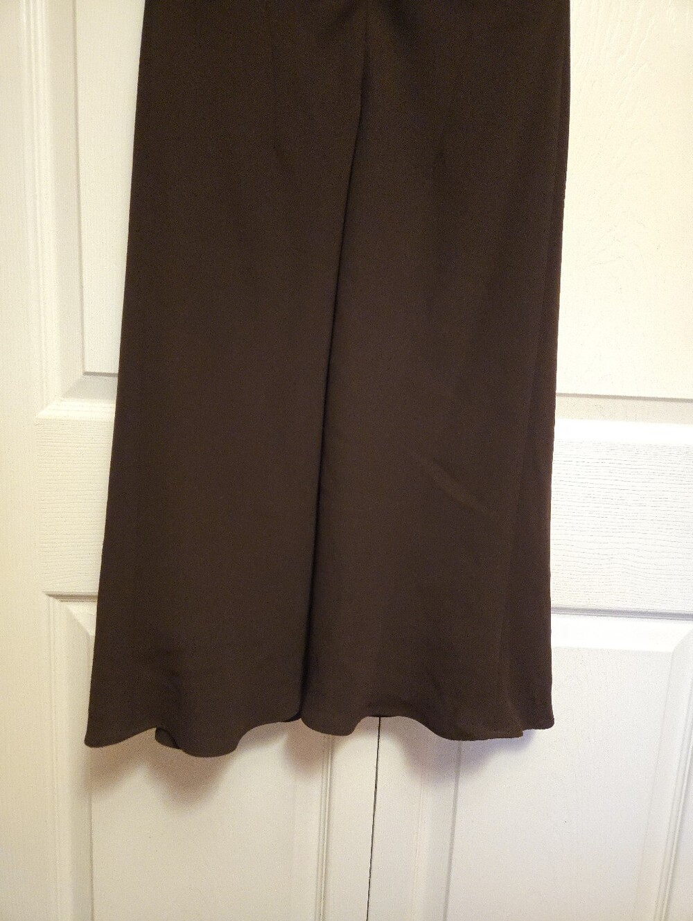 Nine West Dress 90/00s Brown Halter Dress - Picture 16 of 16